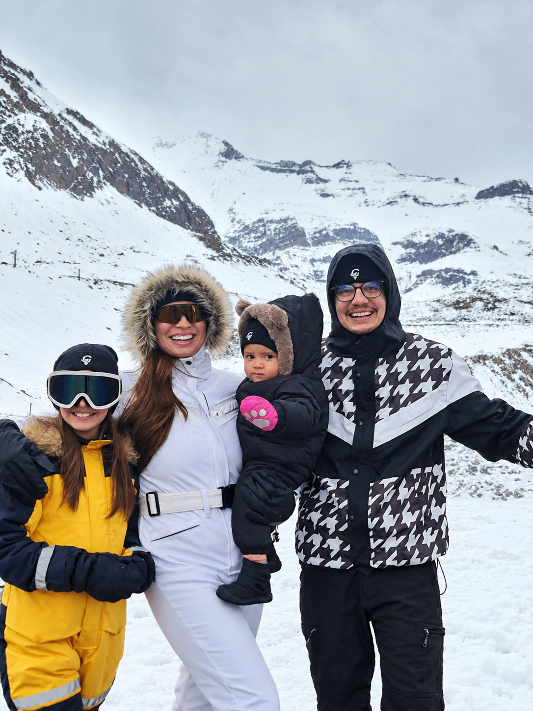 Valle Nevado com a Família